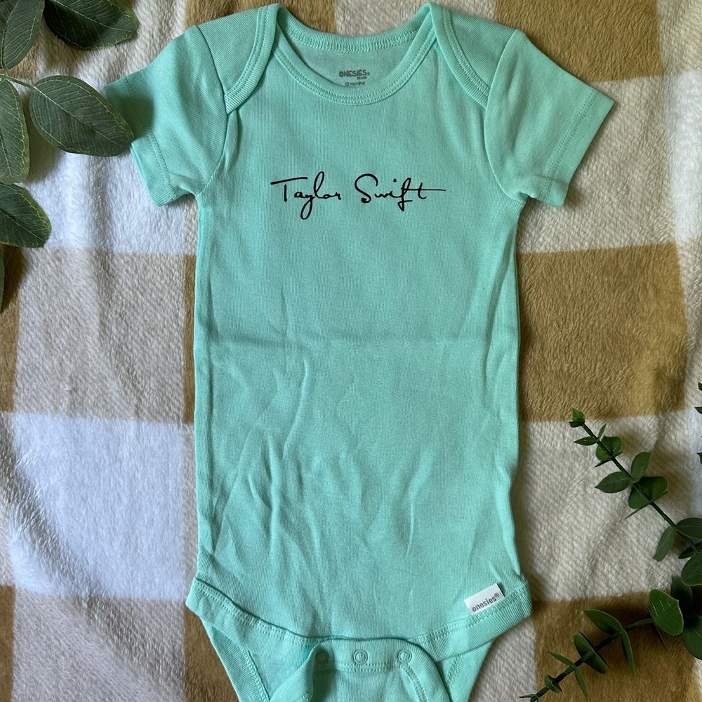 Taylor Swift Kids One Piece - Mint Green